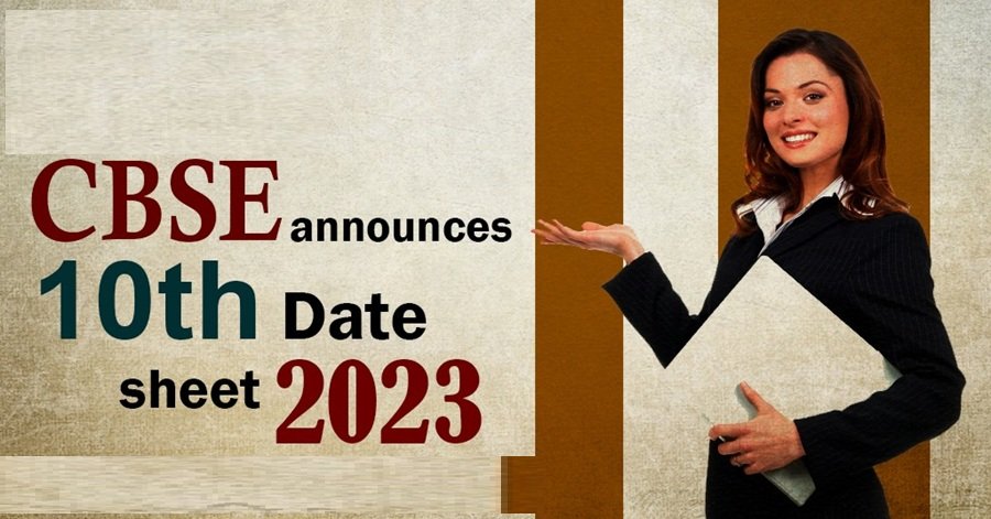 Date Sheet of Class 10 2023